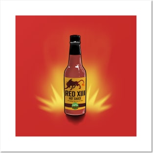 Red XIII Hot Sauce Posters and Art